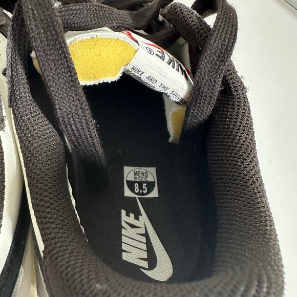 Nike Terminator Low Dunks PRM Black White Croc Sneakers Men's Size 8.5 Panda - Picture 7 of 9